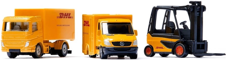 Vehicule detaliate în design DHL