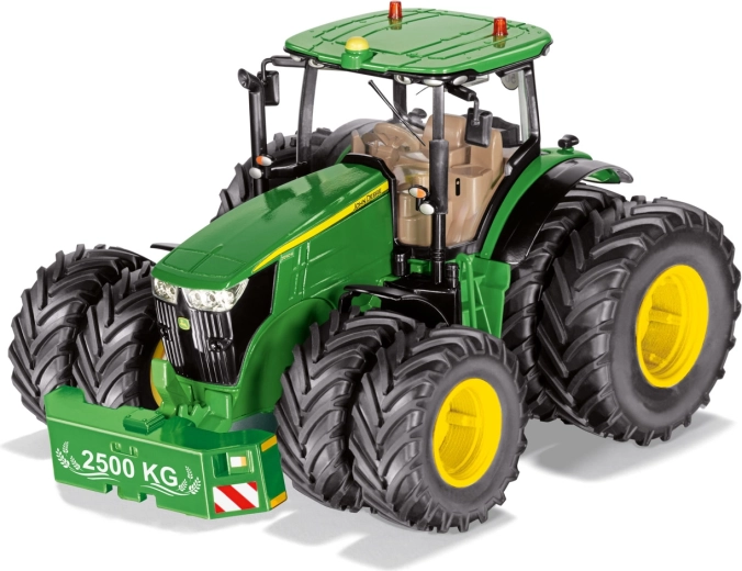 Siku Control John Deere 7290R cu roți duble