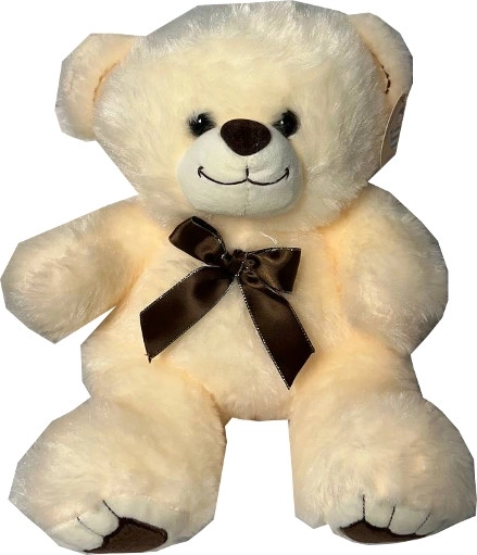 Ursuleț de pluș crem 28 cm
