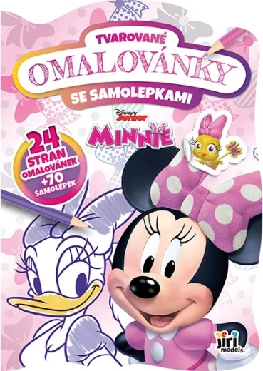 Cărți de colorat decupate Minnie