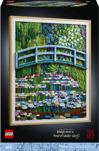 LEGO Art Claude Monet – Pod peste iazul cu nuferi