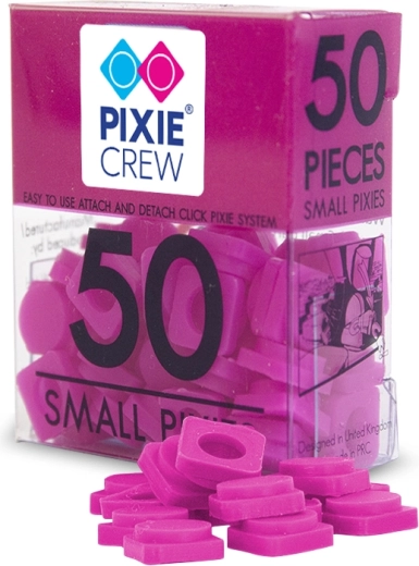 Pixie Crew pixeli mici din silicon fucsia