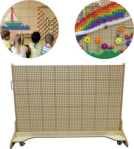 Placă educațională STEM creativă MASTERKIDZ, independentă, 166 × 125 cm