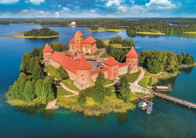 Puzzle TREFL Castelul Trakai 1000 piese