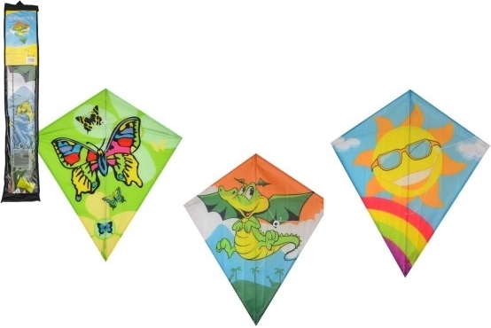 Zmeu z nylon zburător 60 × 70 cm, 3 modele