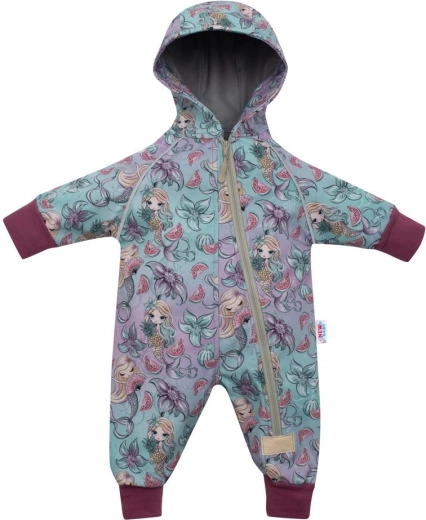 Salopetă softshell pentru copii NEW BABY Sirene 98
