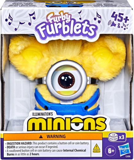 Hasbro Furby Furblet Minions pluș interactiv - 1 bucată