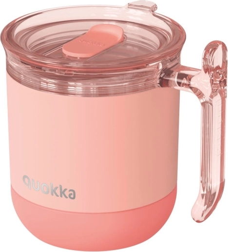 Cană termo Quokka Wave peachy pink roz 260 ml