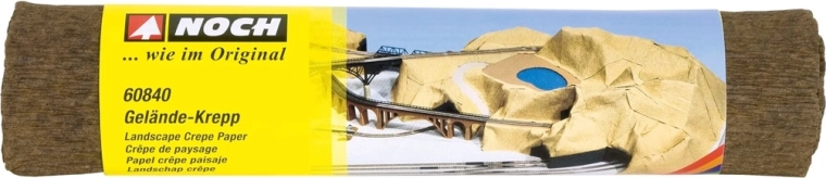 Hârtie creponată Noch pentru modelarea terenului 80 × 90 cm