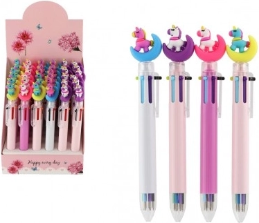 Pix cu șase culori și unicorn