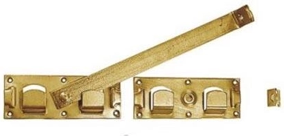 Zăvor pentru poartă 440 × 70 × 180 mm