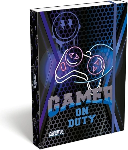 LizzyCard Esport – mapă pentru caiete A4