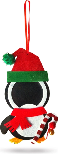 Ornament din fetru cu clopoțel