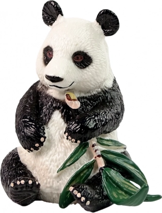 Figurină de colecție panda mare cu bambus