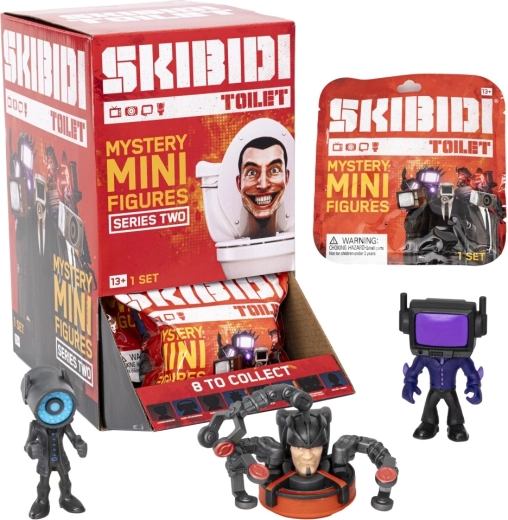 Minifigurine misterioase Skibidi Toilet, seria 2