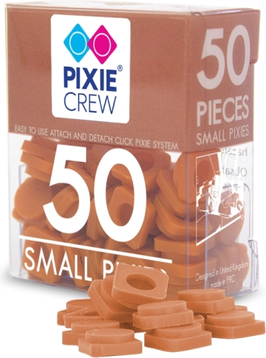 Pixeli mici Pixie Crew maro deschis