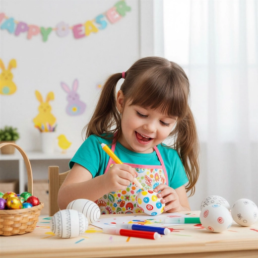 Set de Paște pentru colorarea ouălor cu markere
