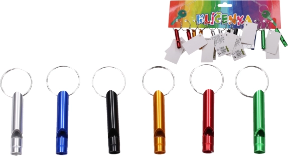 Breloc fluier colorat