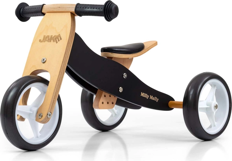 Milly Mally bicicletă fără pedale Jake Classic neagră