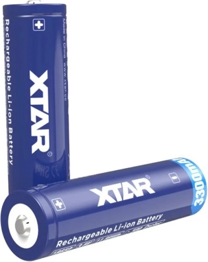Acumulator XTAR 18650 Li‑ion 3,6 V 3300 mAh cu protecție - 1 bucată
