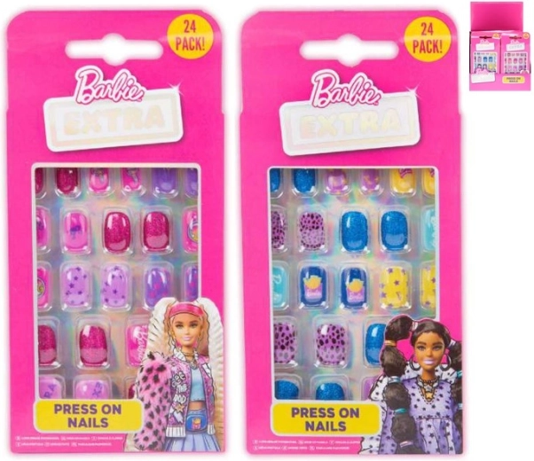 Set de unghii autocolante BARBIE pentru copii