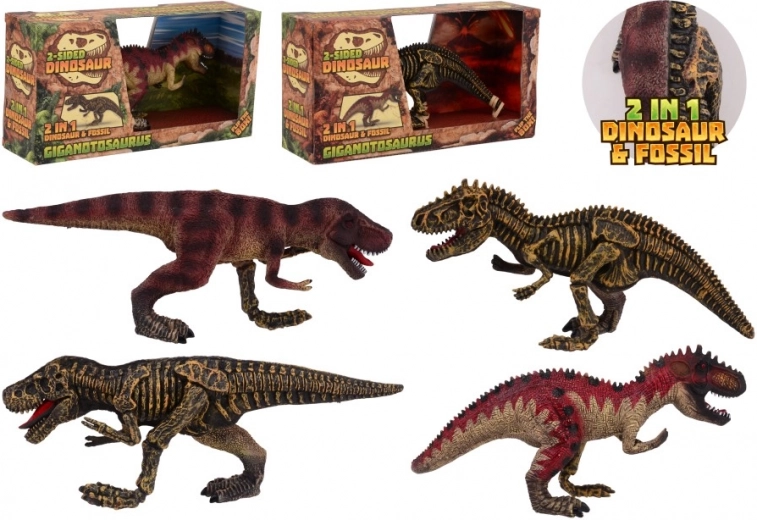 Dinozaur mare, dublu-față, Animal World 30 cm
