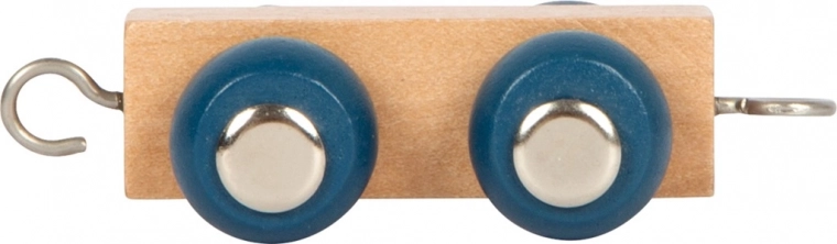 Small Foot vagonet cu litere polar – natur