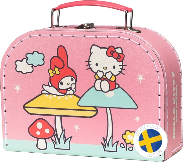 Cufăraș pentru copii Hello Kitty pentru depozitarea jucăriilor, 20 cm