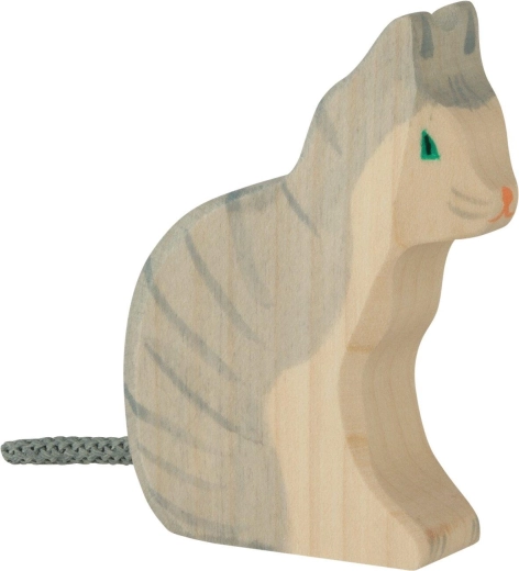 Holztiger pisică așezată - 1 bucată