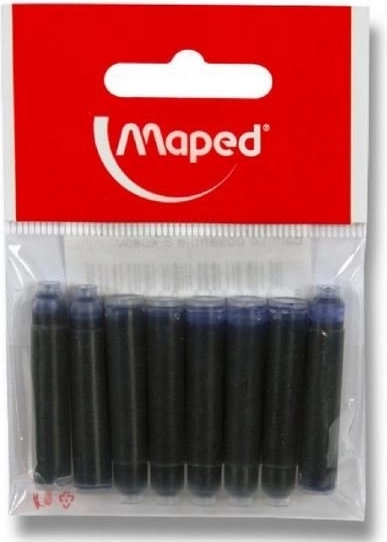 Maped cartușe de cerneală albastre 8 buc
