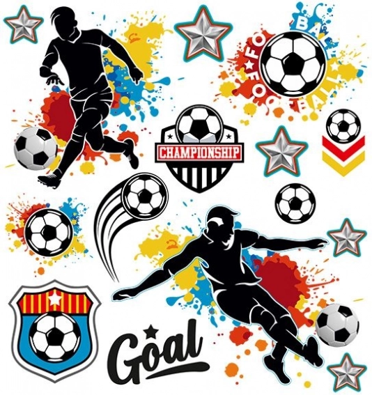 Patch-uri de fotbal - foaie mică