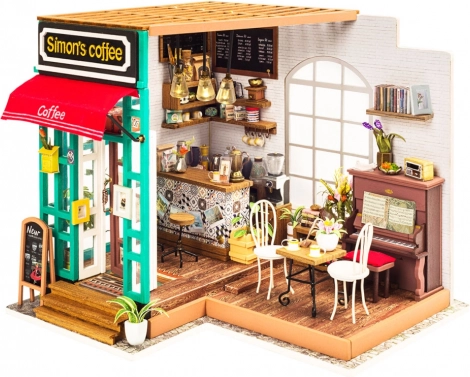 RoboTime miniatură căsuță – cafenea