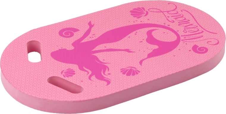 Placă de înot din spumă cu motiv sirenă, roz