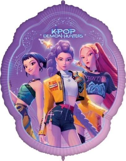Balon din folie K‑POP Demon Hunters