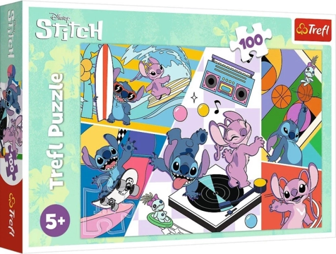Puzzle 100 piese Lilo și Stitch Disney Trefl