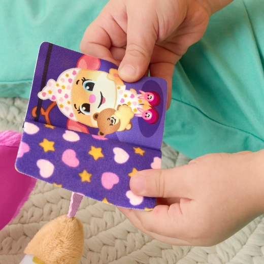 Cărticică textilă pentru joacă senzorială