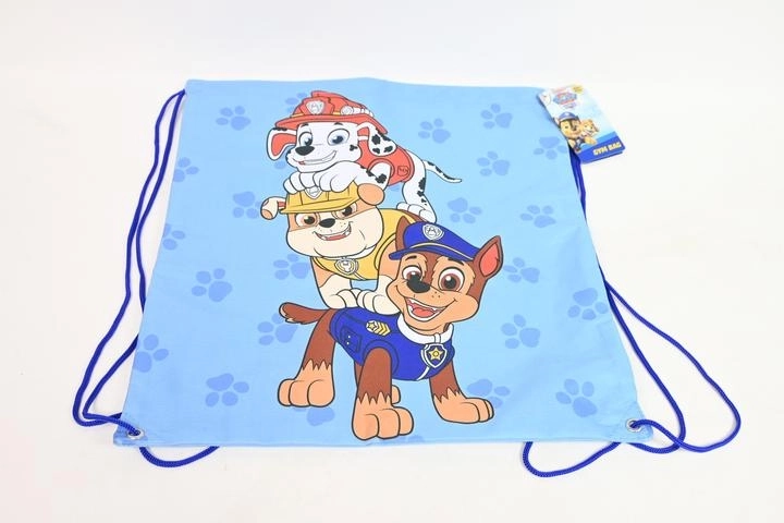 Săculeț școlar pentru încălțăminte de schimb și educație fizică Paw Patrol 40 × 37,5 cm