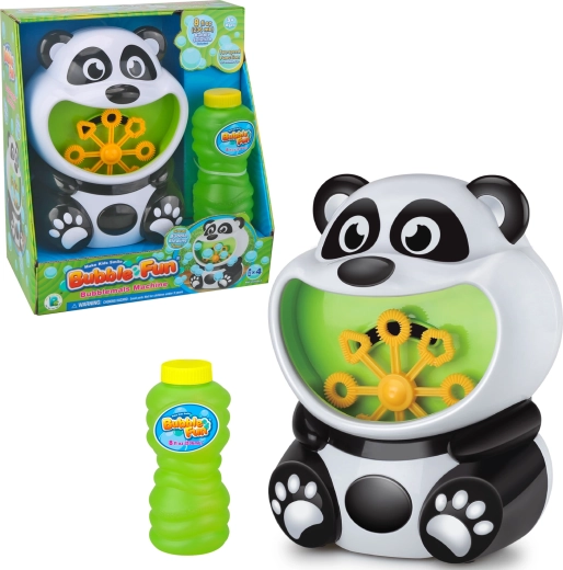 Bubble Fun aparat mare de făcut baloane Panda cu rezervă 236 ml