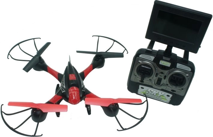 Transmisie FPV live pe monitor LCD