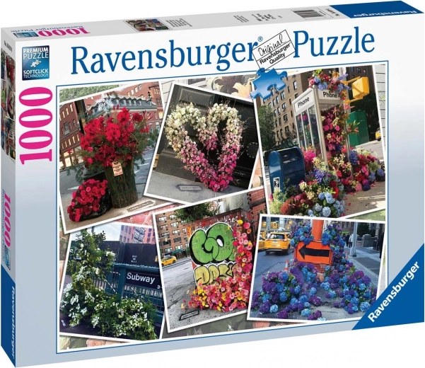 Puzzle 2D 1000 Piese NYC Paradisul Floral