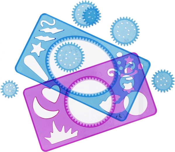 Șabloane transparente pentru creații precise