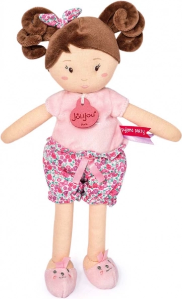 Doudou Jolijou păpușă Les Pipellettes 25 cm – Roz