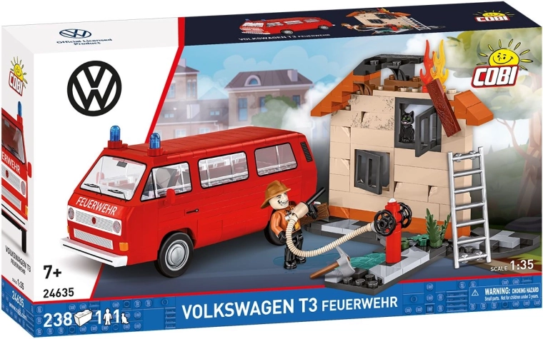 COBI Volkswagen T3 pompieri 1:35 set de construcție