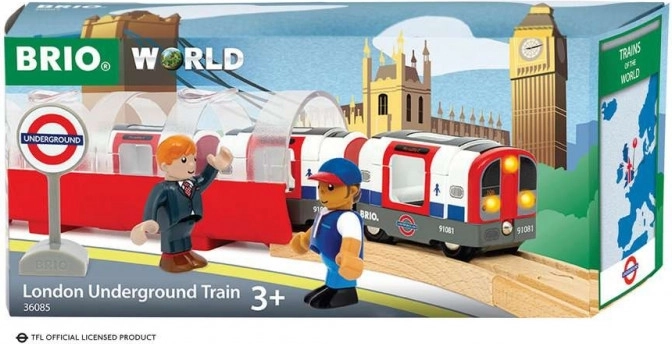 Brio World metroul londonez – trenuleț cu lumini și sunete