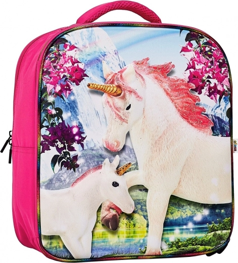 Rucsac pentru copii cu unicorn și efect 3D MOJO