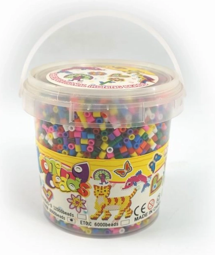 Mărgele termoadezive în găleată 9000 buc