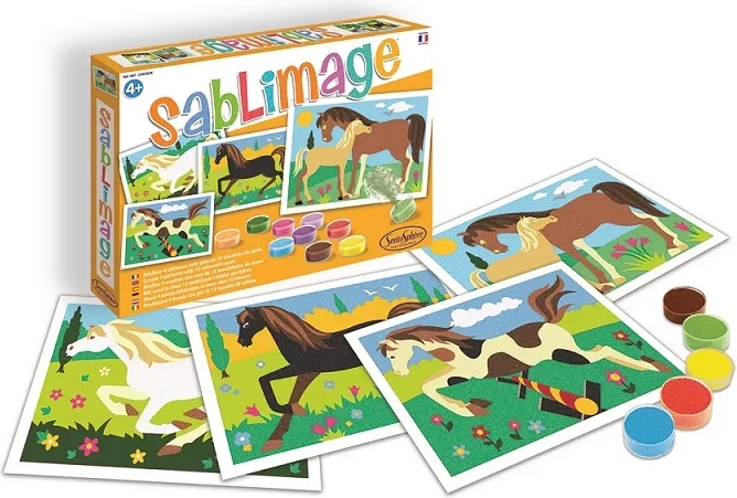 Sentosphere Sablimage mini imagini cu nisip cai