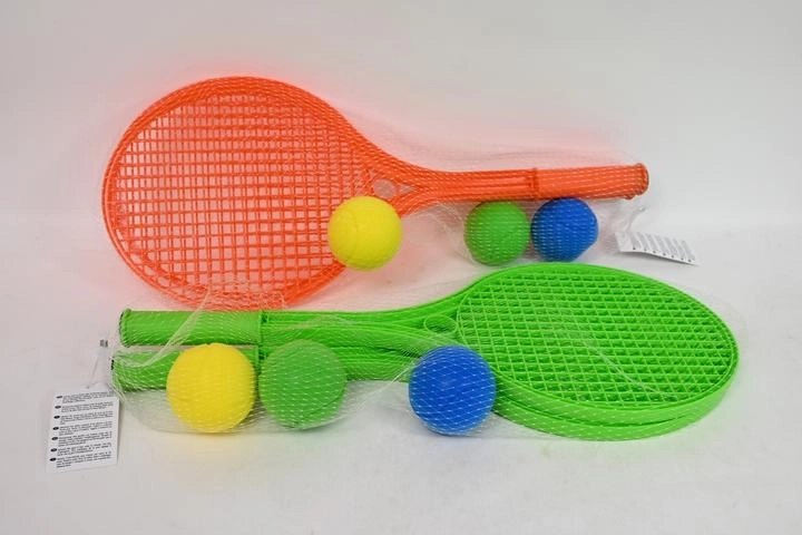 Palete din plastic pentru jocuri în aer liber 55 cm + 3 mingi din spumă
