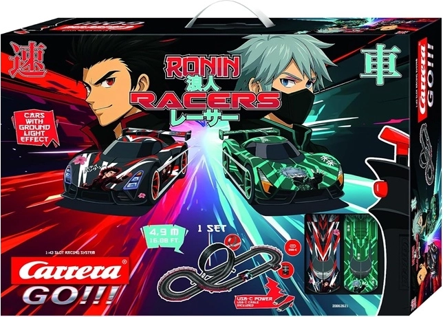 Circuit de curse Carrera GO!!! Ronin Racers, 4,9 m