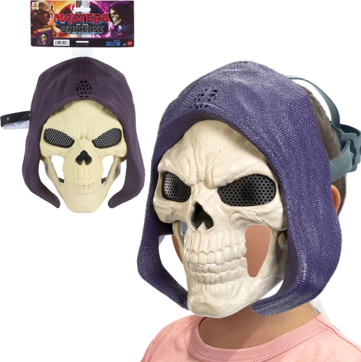 Mască pentru copii Skeletor Masters of the Universe cu maxilar mobil și sunete
